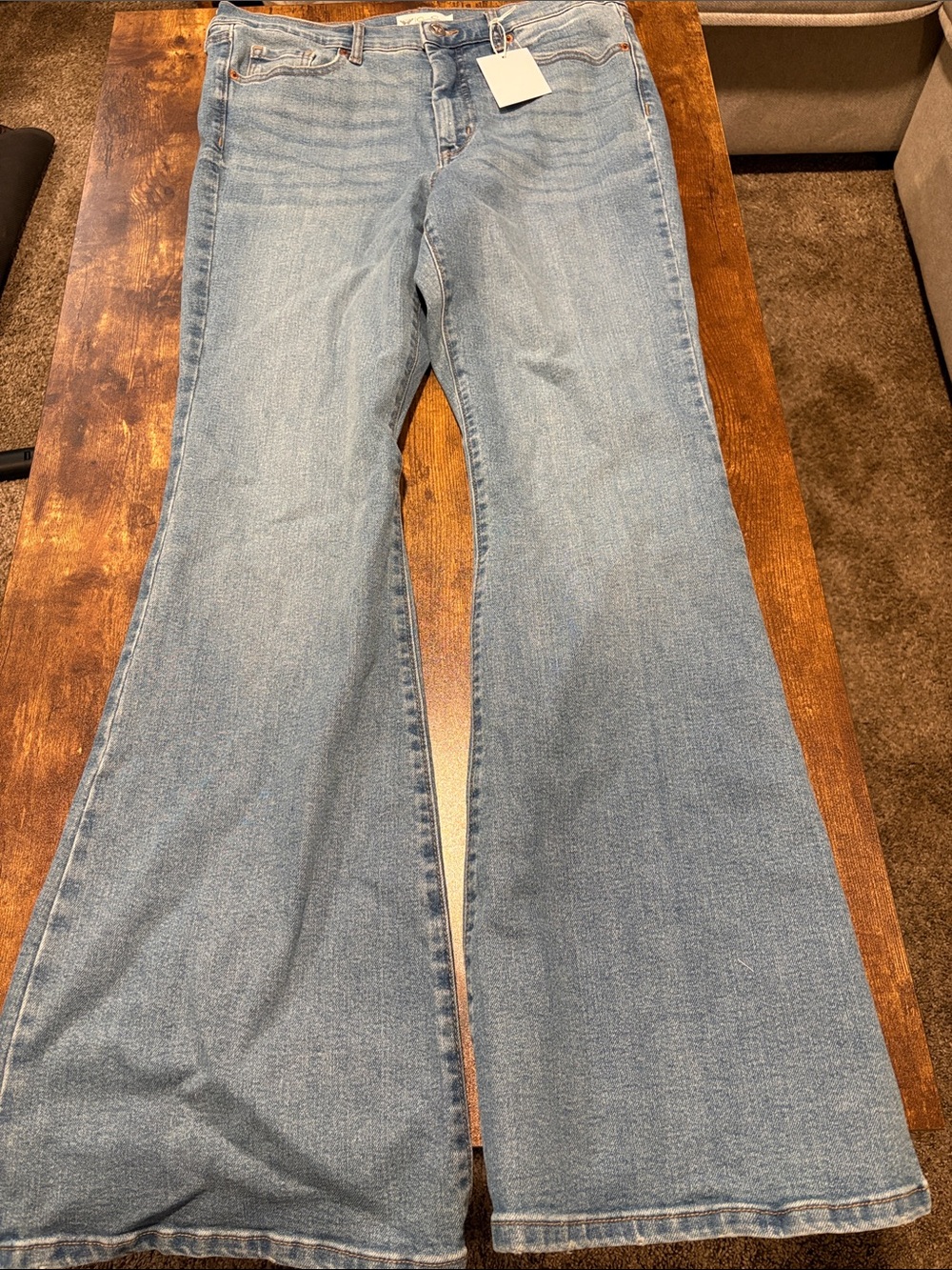 Jessica Simpson Light Blue Flare Jeans